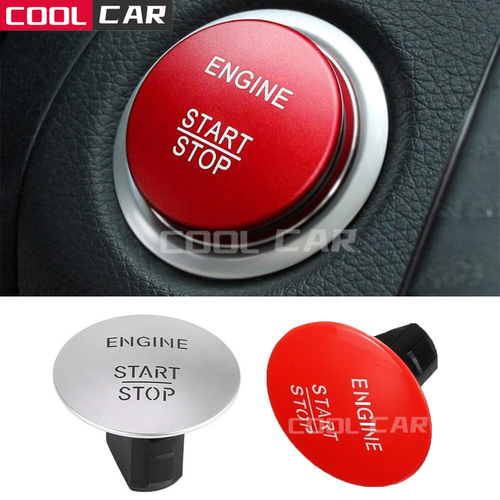 Car Keyless Engine Start Stop Push Button Switch System Door Push Button for Mercedes Benz Model W164 W205 W212 W213 W221 Series