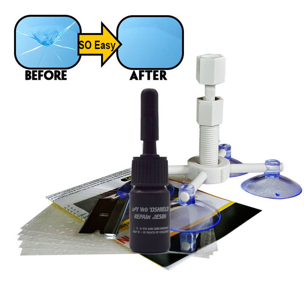 Windshield Repair Kit Automobiles Care Car Auto Maintenance Sets Car Glass Repair Tool Windshield Fillers Adhesives Diy#py10