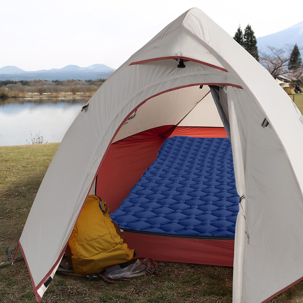 Camping Air Mat Inflatable Tent Hiking Trekking Portable Travel Sleeping Pads Travel Folding Bed Sleeping Pad