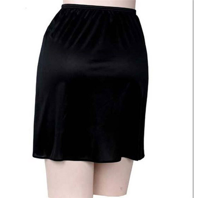 Summer Slips Women's Casual Mini Skirts Ladies Basic Skirt Underdress Vestidos Loose Half Slips Petticoat Underskirt