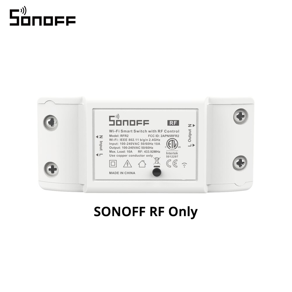 Sonoff – interrupteur Intelligent WiFi, 433Mhz, ré – Grandado