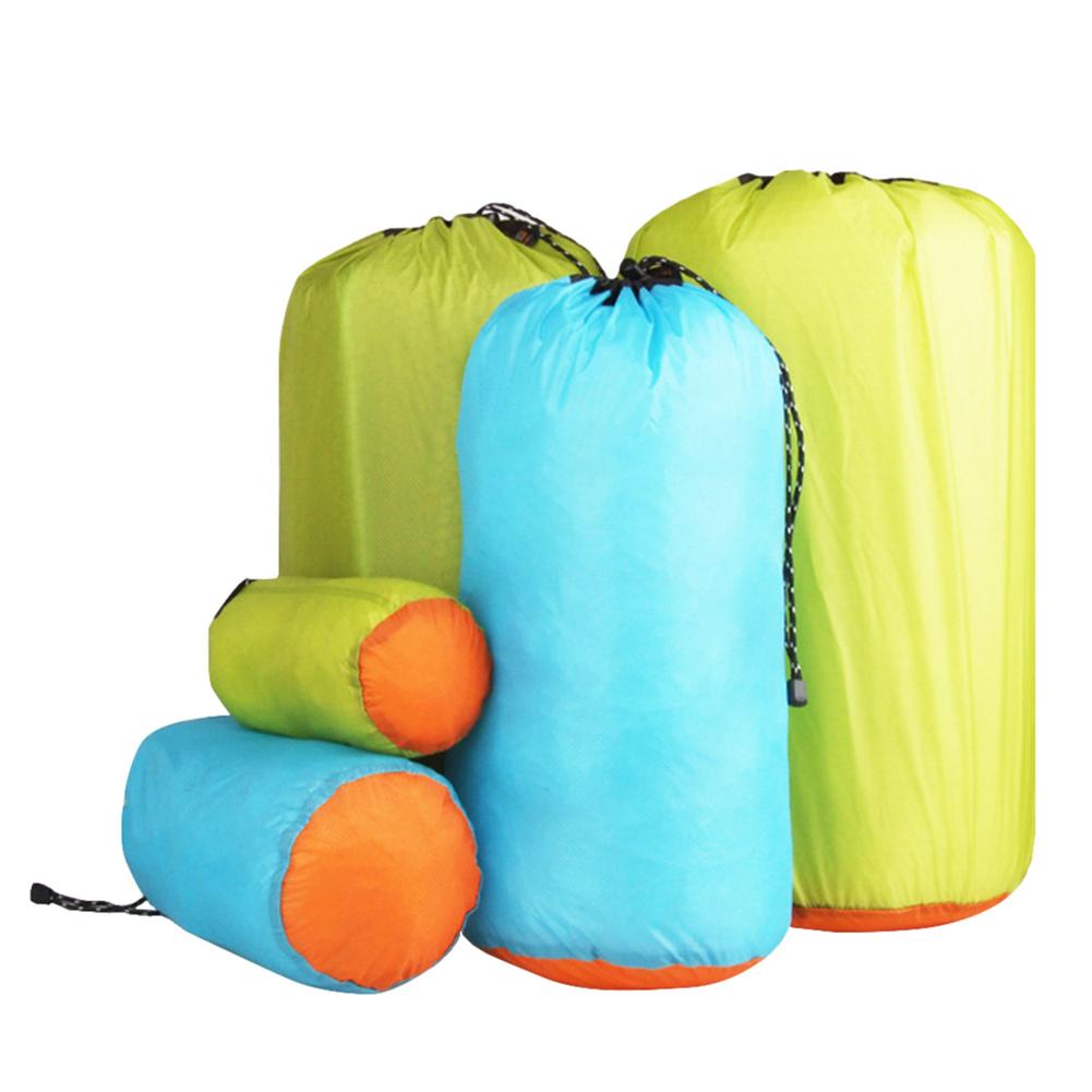 Nylon Wasserdichte Kordelzug Lagerung Sachen Sack trocken Tasche draussen Reise Camping Wandern Klettern Zubehör