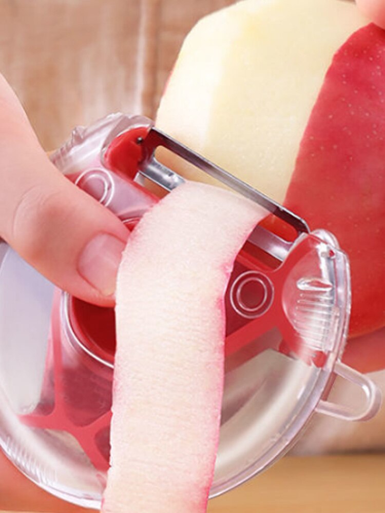 3 In 1 Peeler Slicer Shredder Peeler Julienne Cutter Multi Stainless Steel Blade Grater Zester Kitchen Accessories Rotary Peeler