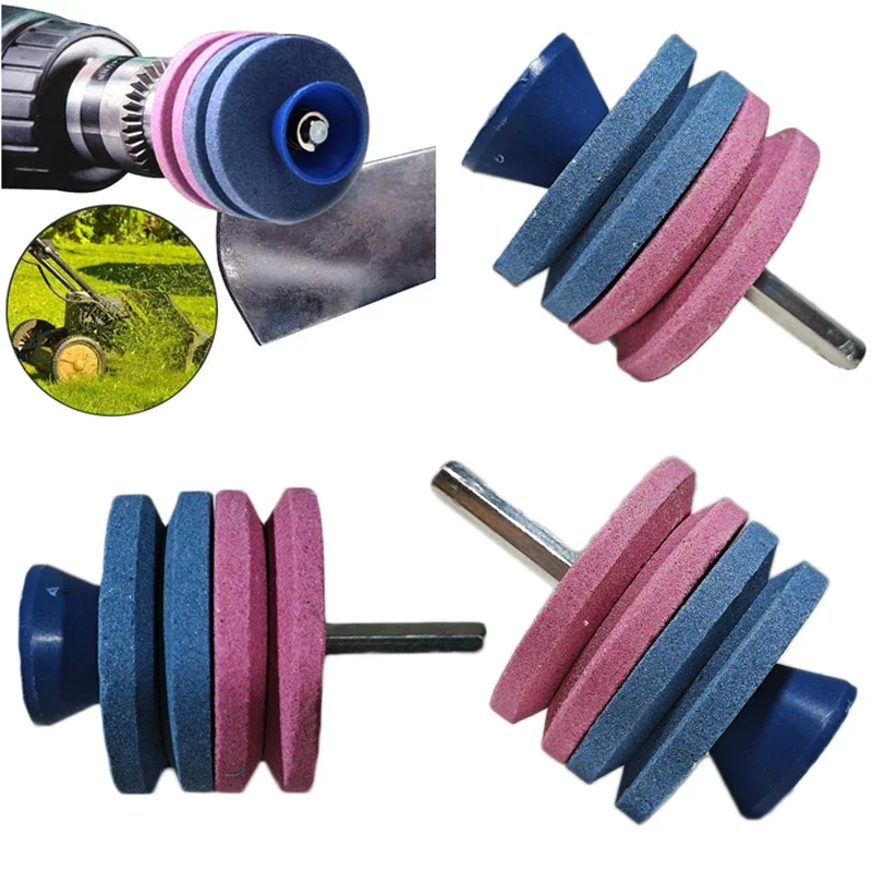 Garden Tools Fastest Knife Sharpener Blade Universal Grinding Rotary Drill Cutter Lawnmower