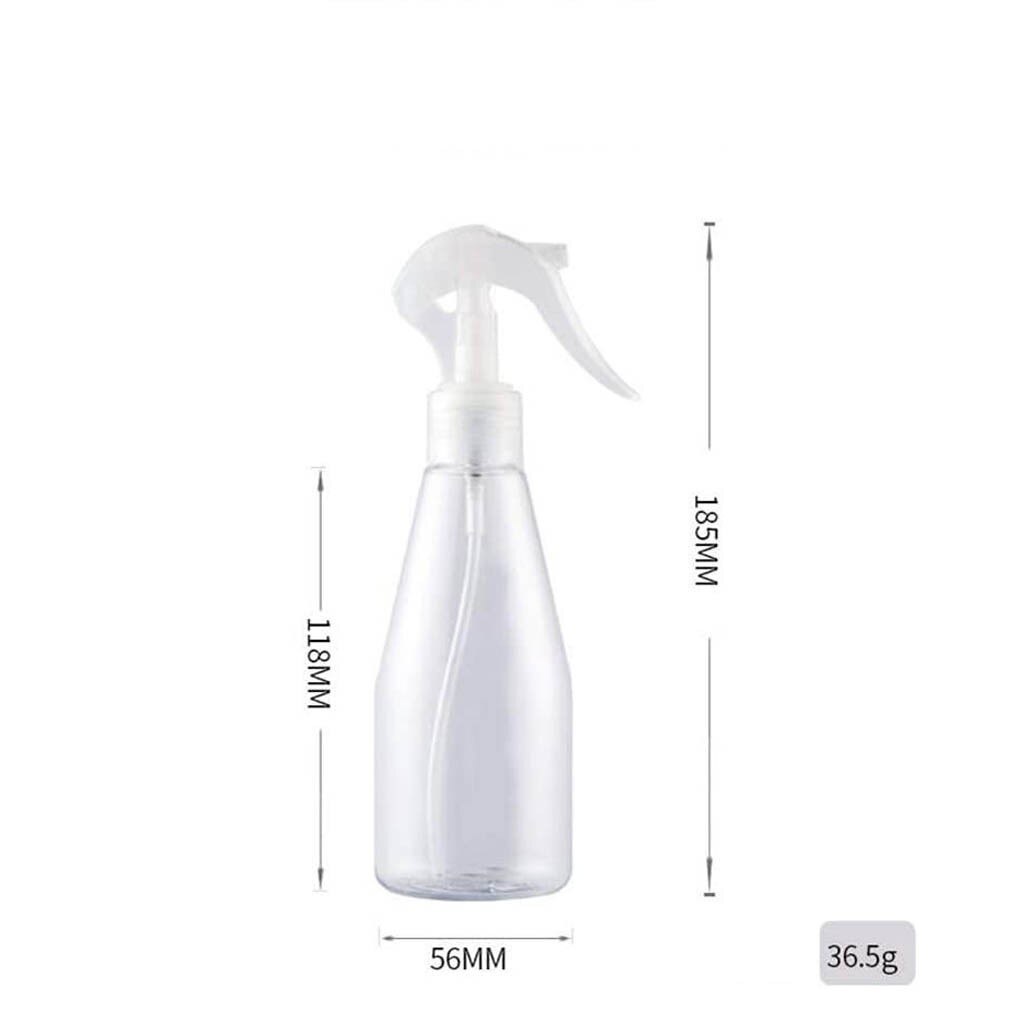 4pcs 200ml Plastic Clear Spray Bottle Alcohol Spray Bottle Cleaning Hand Water Garden Empty Trigger Water Spray Bottle Sprayer