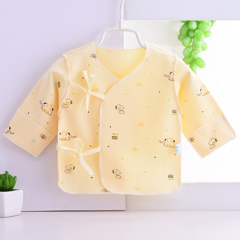 Bambino Appena Nato Metà Posteriore Indossare Biancheria Intima di Estate Respirabile Sottile Vestiti Vestiti Appena Nati Biancheria Intima 0 1 2 3 Mesi Cappotto Magliette E Camicette: 1