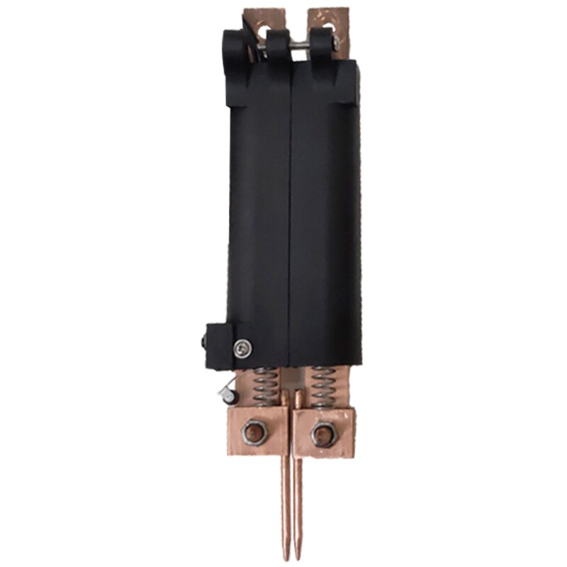 Spot welding machine integrated weld pen hand held automatic trigger multi functional split butt welding tongs polymer to nickel