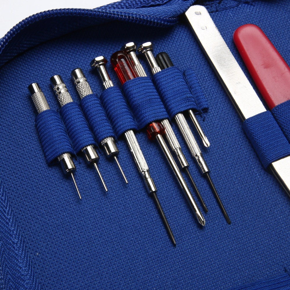 16Pcs/set Watch Repair Tool Kit Watchmaker Screwdrivers Set Clock Tools outils horloge destornillador relojero