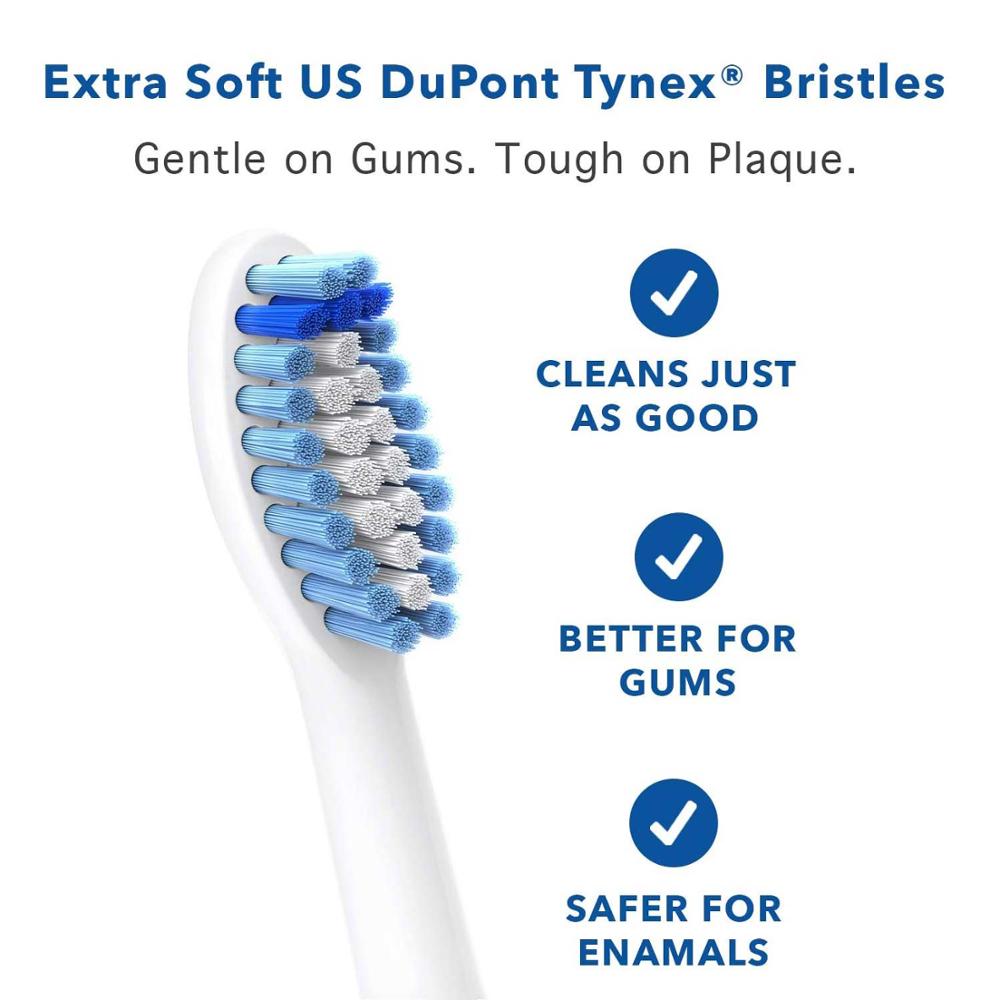 Cabezas de cepillo de dientes se adapta a Sonic 2/3 serie ProResults HealthyWhite hx6610 hx6211 hx6250 HX6920 HX681A HX9024 hx6710 hx6930 hx6511