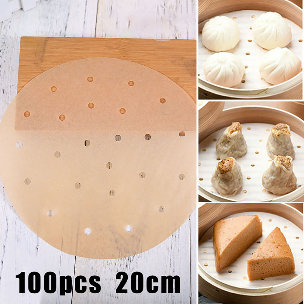 Papel de cocina antiadherente para cocinar con agujeros