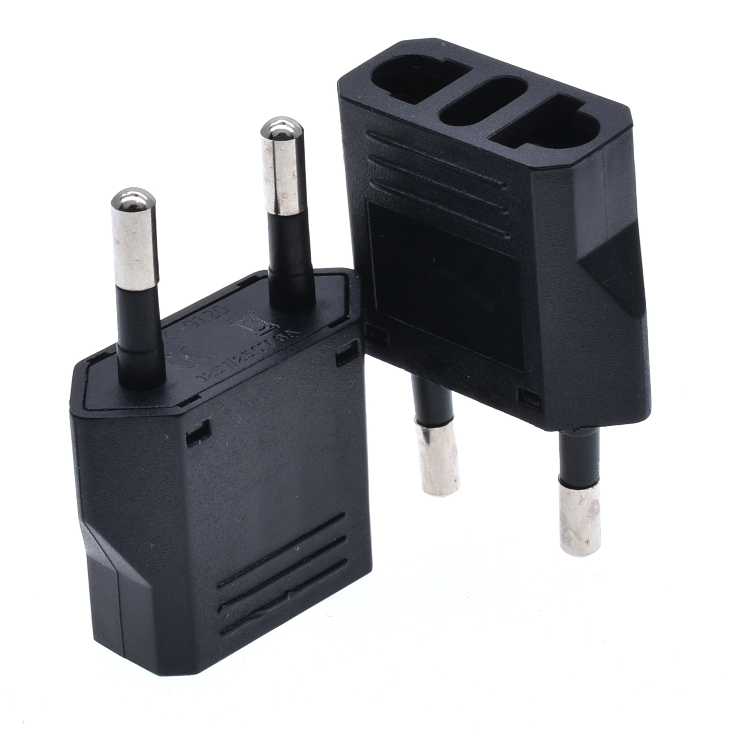 EU European KR Plug Adapter Japan China US AU To EU Travel Power Adapter Electric Plug Converter Charger Socket AC Outlet CE/FCC