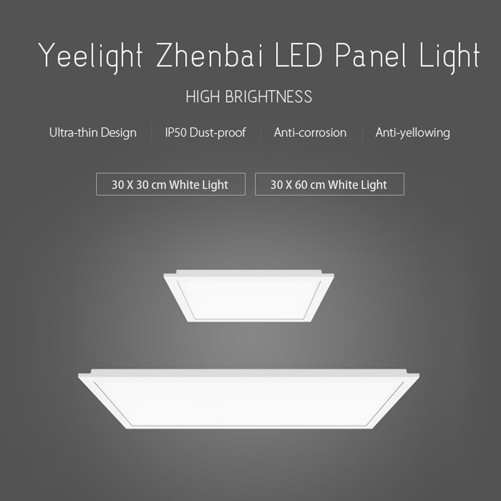 Yeelight Ultra Dunne Led Panel Licht App Afstandsbediening Stofdicht Plafondlamp Slaapkamer Woonkamer Keuken