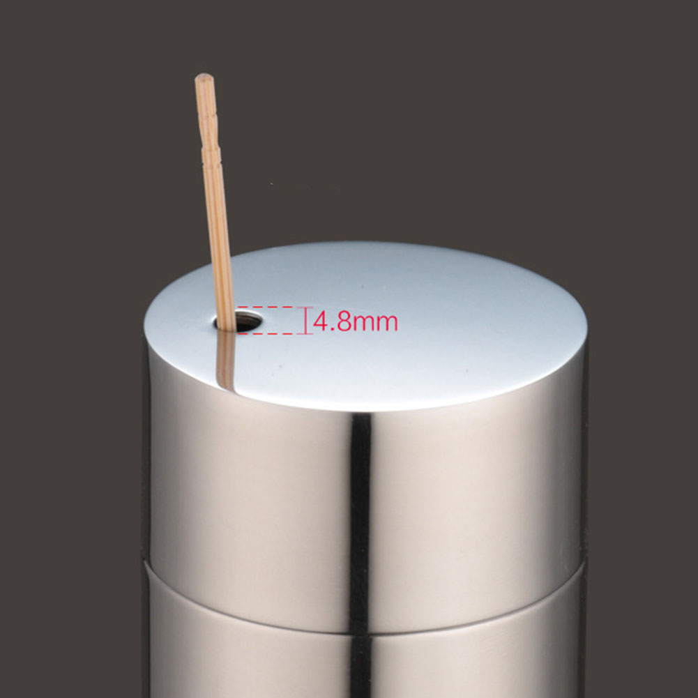Home Hotel Restaurant Stainless Steel Toothpicks Holder Dispenser Box Container portable toothpick box Upscale Holder