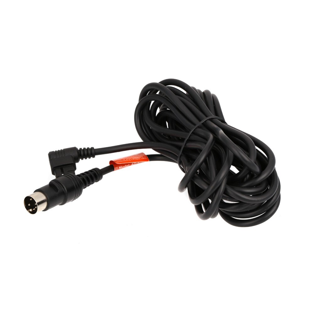 Godox cabo de extensão de comprimento, acessório de flash para extensão de linha 5m/m para godox witstro flash ad180 ad360 ad360ii