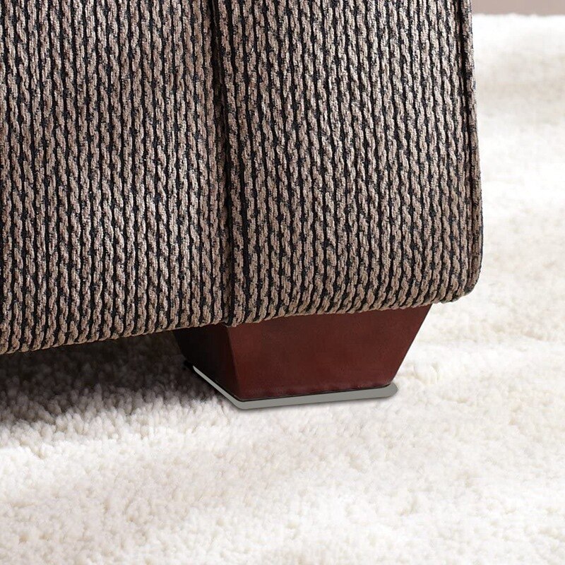 Coussin mobile de planeur réutilisable de curseurs de meubles de Squer pour déplacer facilement des meubles lourds sur la Surface de tapis de plancher