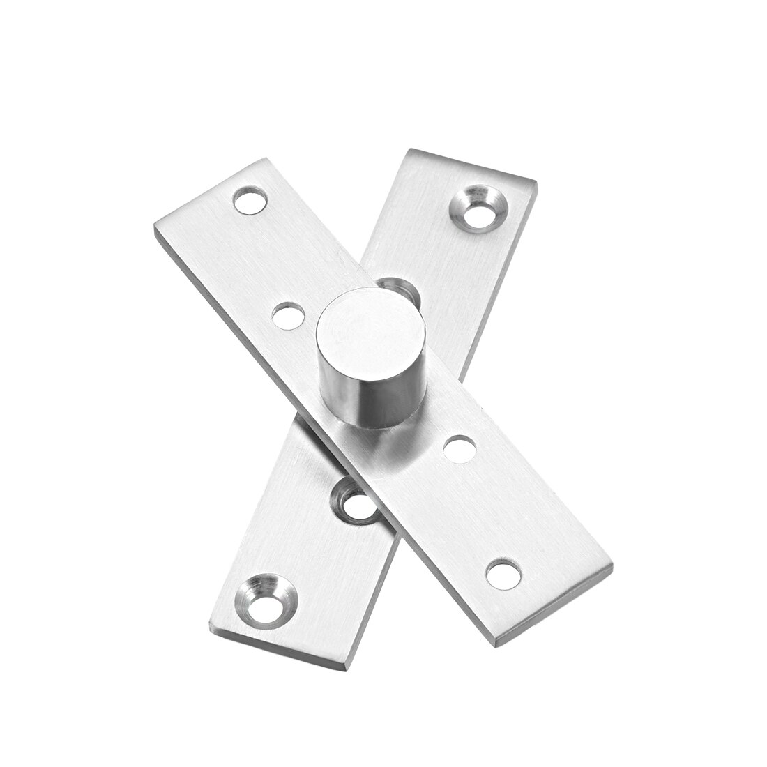 Uxcell 1 Set Rvs 360 Graden Deur Pivot Scharnier 100X24Mm