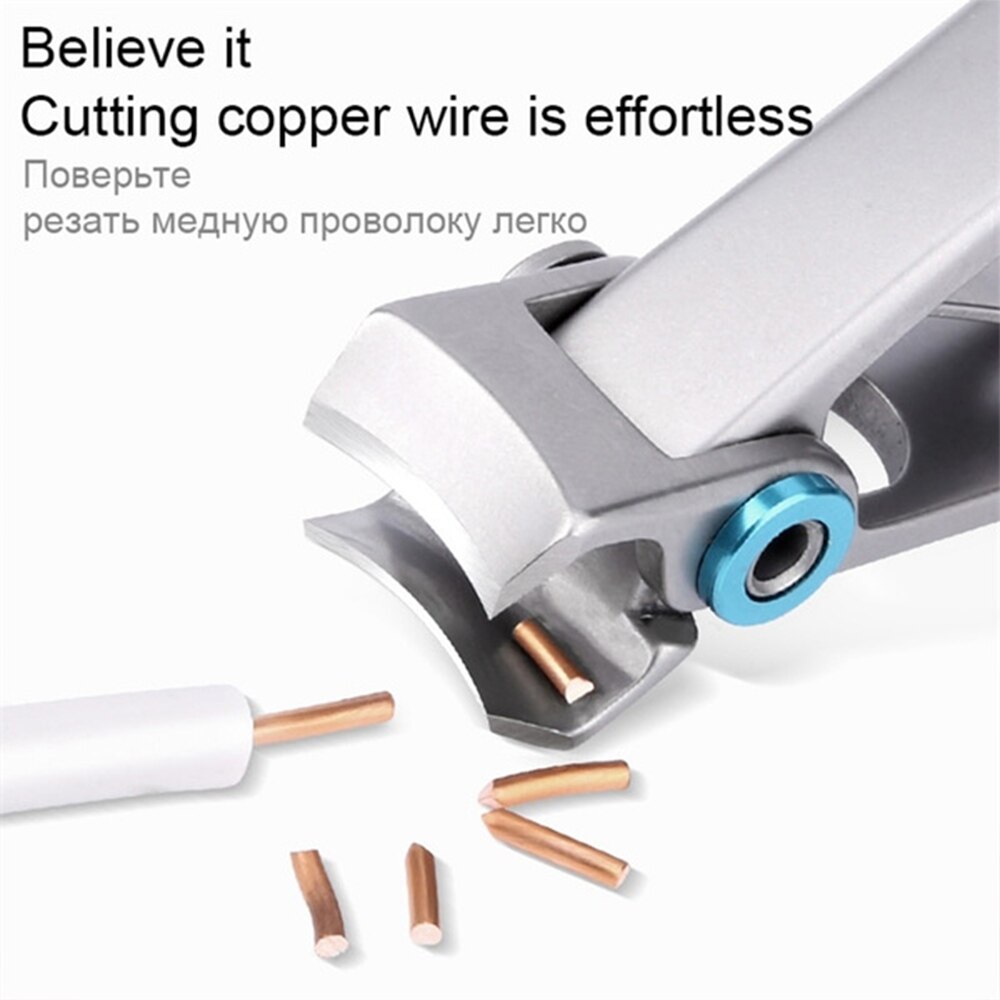 Nail Clippers Stainless Steel Nail Scissors Fingernail Cutter Manicure Tools Nail File Nails Cutter Pedicure Finger Toe Scissors