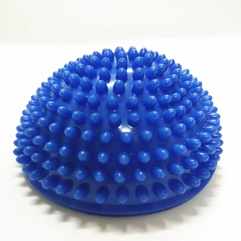 Los niños hemisferio piedras punta masaje Fitball bola Balance media pelota para Yoga de integración sensorial bola juegos deportes Juguetes: Azul