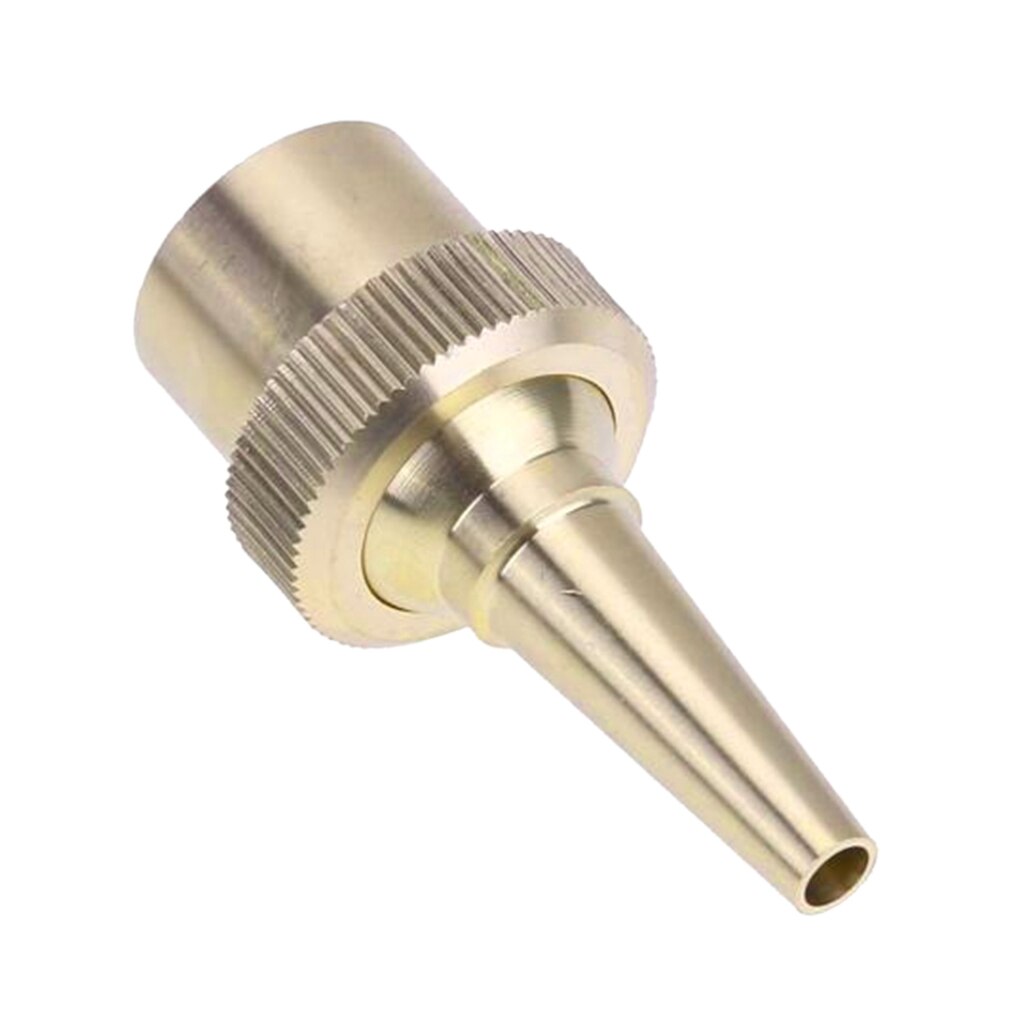 4 szt. Mosiężna prosta fontanna ogrodowa dysza wodna. Złoty kolor