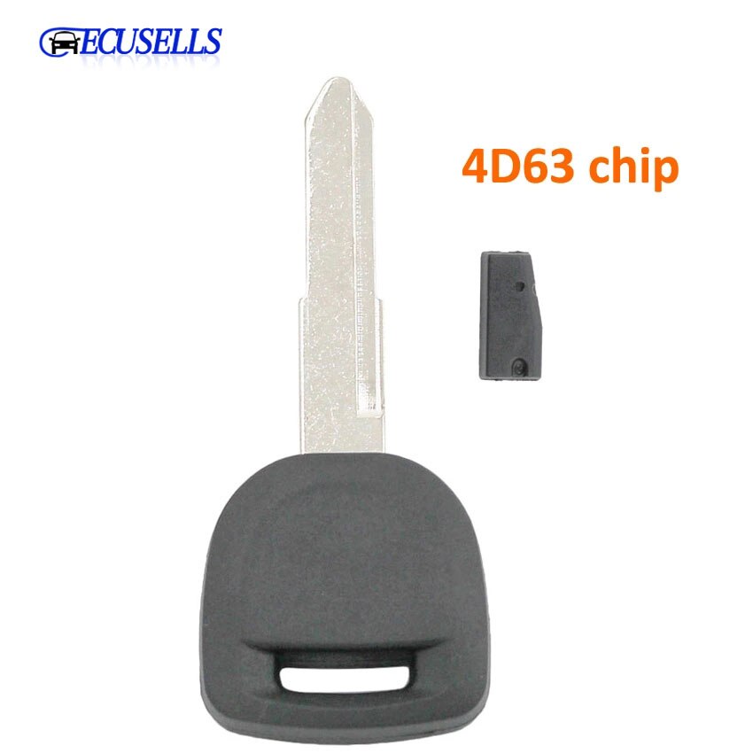 Transponder Chip Contactsleutel Ongesneden Blade 4D63 Voor Mazda M2 3 5 6 CX7 + 9 MX5 RX8 Transponder Sleutel shell