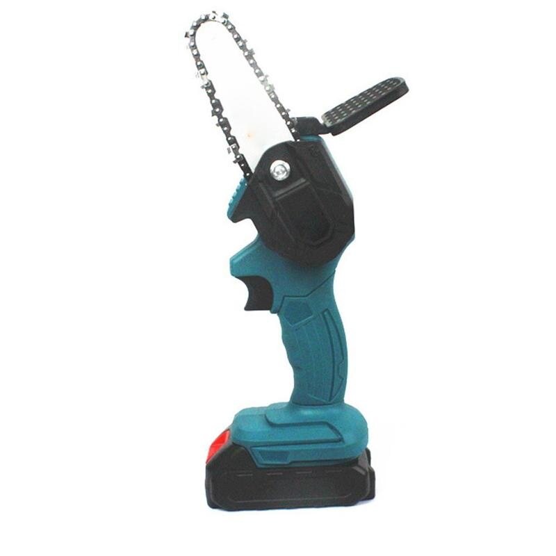 Electric Chainsaw Batter Charging Portable Mini Pruning Logging Tool Chainsaw Woodworking Electric Garden Lithium Battery S A2X7