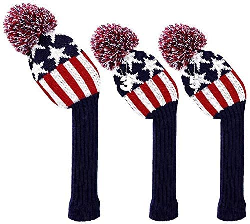 Pom Golf Club Covers Headcovers Set #1 #3 #5 Voor Driver Fairway Hybrid Putter Headcover 1 3 4 5 7 X: Type13 3Pcs