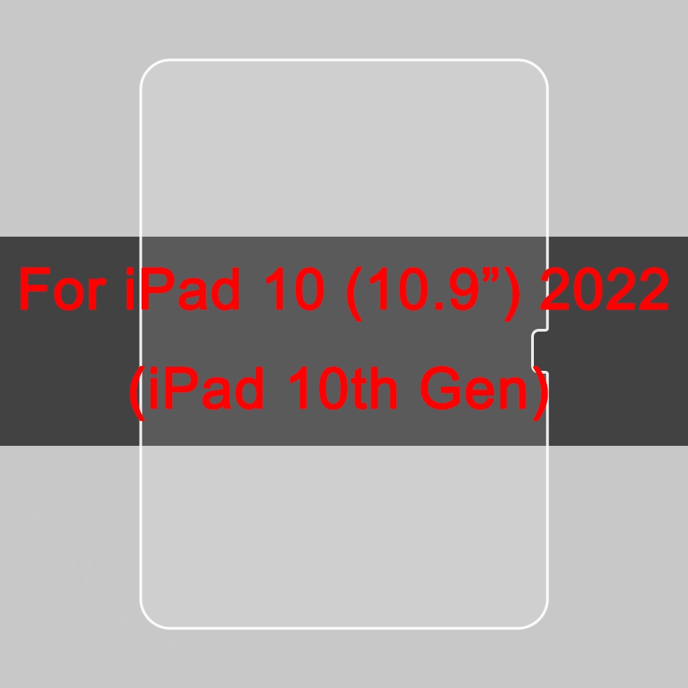 3 uds como película de papel para iPad Pro 12,9 11 2022 Protector de pantalla para iPad 10. a 9 a 8 a 7 a generación Mini 6 10,2 Paperfeel