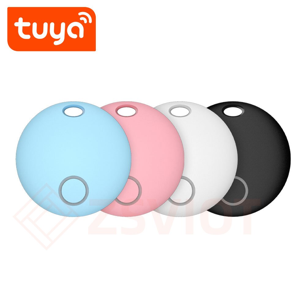 Tuya smart tracking Sensor Bluetooth 5.0 2.4GHz Anti-lost Device Finder Alarm Tile Wallet Keys Automation Anti-lost Alarm For S
