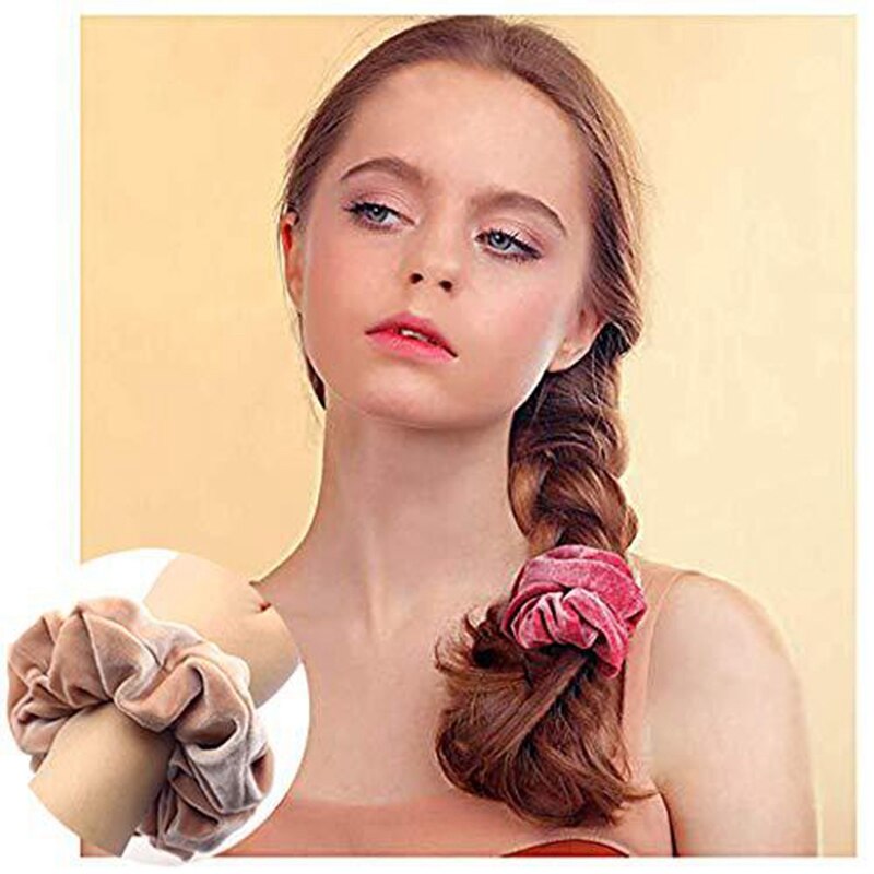 20 Pcs Haar Scrunchies Fluwelen Elastische Haarbanden Scrunchy Ties Touwen Chouchou Voor Vrouwen Of Meisjes Accessoires