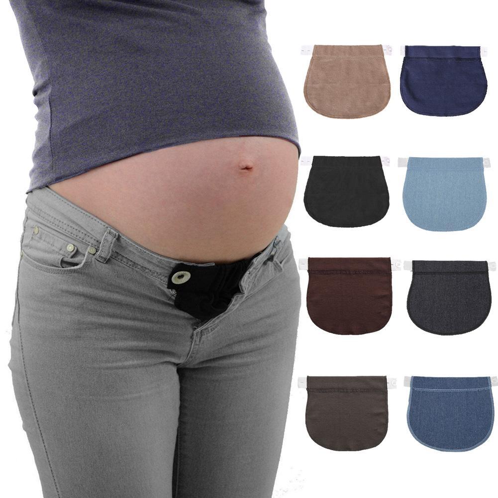 1 Pcs Vrouwen Verstelbare Elastische Moederschap Zwangerschap Tailleband Riem Taille Extender Kleding Broek Voor Zwangere Veiligheid Moederschap