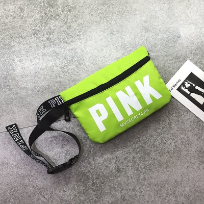 Women's Waist Bag Pink Fanny Pack Beach Diagonal Bag Card Holder Chest Bag Casual Heuptas Pockets Pouch Belt: Light Green