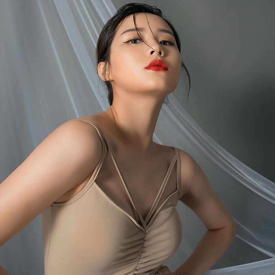 Latein tanzen Kleid Frauen gestreift nackt zurück Schulter Latein tanzen Spitzen für Ballsaal Samba Tango chacha Tanzen Performamnce L1129