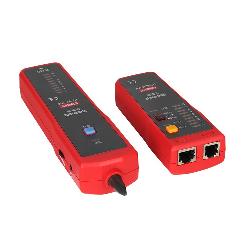 UNI-T Wire Tracker Handhold Cable Testing Tool/Network Cable/Telephone Line Calibration Cable Tester UT658 Wire Tester Tracker