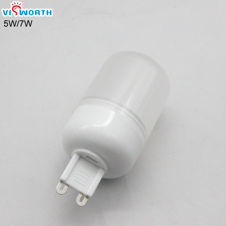 G9 led-lys smd 3014 3w led-pære smd 2835 5w 7w smd 5730 9w 12w 15w led-lampe krystalmajspære 360 graders boligindretningsbelysning