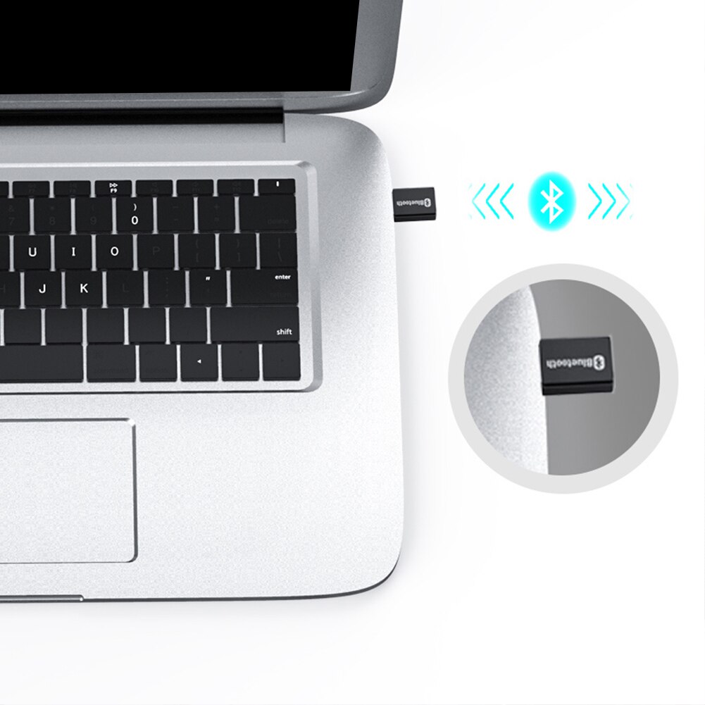 PC Car Speaker USB Bluetooth Adapter Stereo Audio Receiver Sound Wireless Dongle Music Mini Plug And Play Headphone Transmitter