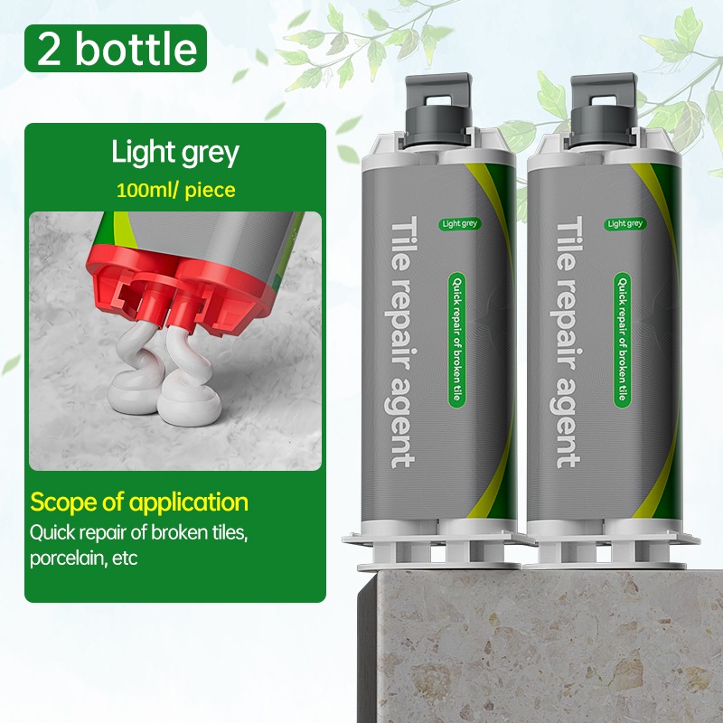 Tile Repair Glue AB Adhesive Ceramic Marble Floor Tile Toilet Washbasin Repair Glue Crack Repair Caulk Glue: DEEP BLUE