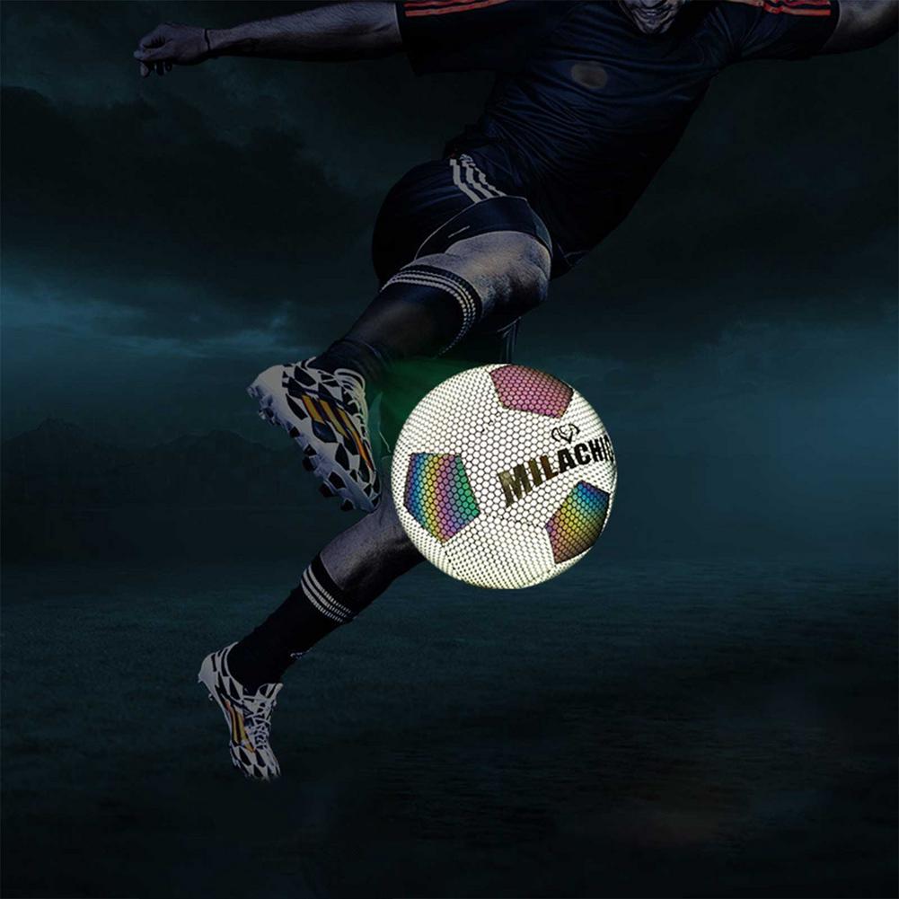 Voetbal Lichtgevende Fluorescerende Reflecterende Licht Up Voetbal Glowing Up In Het Donker Voetbal Voor Kinderen