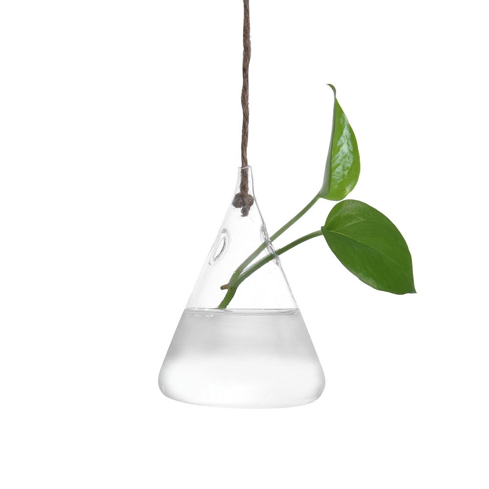 Casa jardim pendurado vaso de bola de vidro vaso de flores planta terrário recipiente festa decoração casamento criativo pendurado decoração # w #25