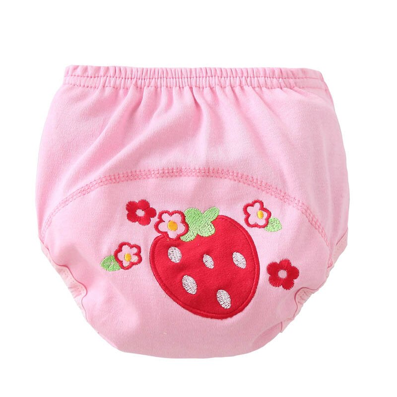 5pcs/lot Baby Potty Toilet Training Pants Waterproof Nappies Cotton Cartoon Boy Girl Underwear for Toddler Reusable Cloth Diaper