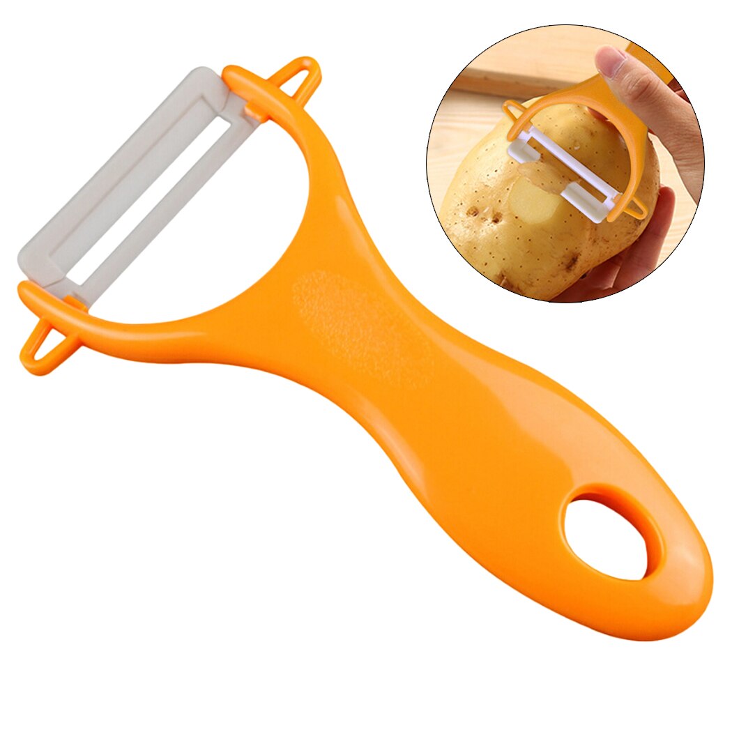 Fruit Vegetable Peeler Cutter Sharp Stainless Steel Potato Carrot Grater Portable Hand Peeler Food Peeler Kitchen Tools