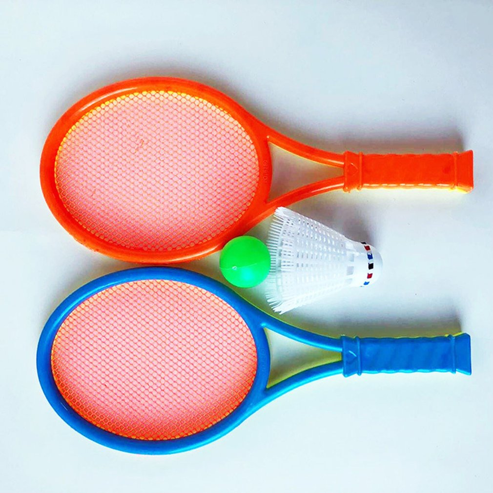 1pc 2 in 1 Badminton Tennis Schläger Anzug Eltern-kind Sport Pädagogisches Spielzeug Bat Baby Outdoor Spielzeug Sport