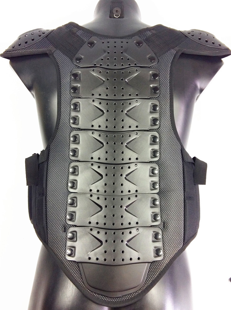 Motorcycle Full Body Armor Jacket Chest Protection Gear elbow and shorlder protection