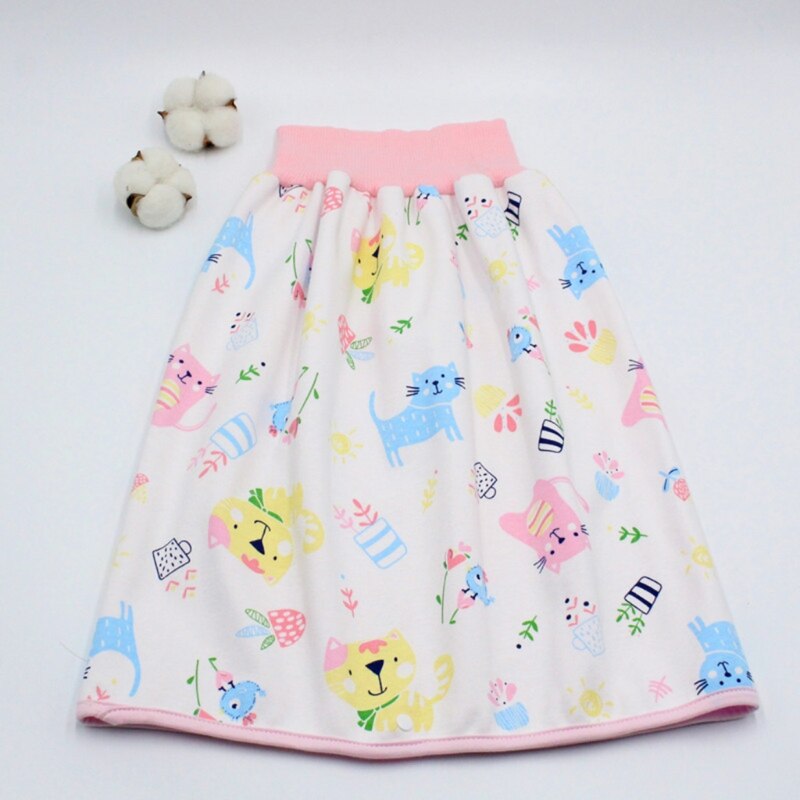 Infantile enfants imperméable couche-culotte jupe lavable réutilisable Urine Pad Shorts bébé -né formation couche à langer pantalon