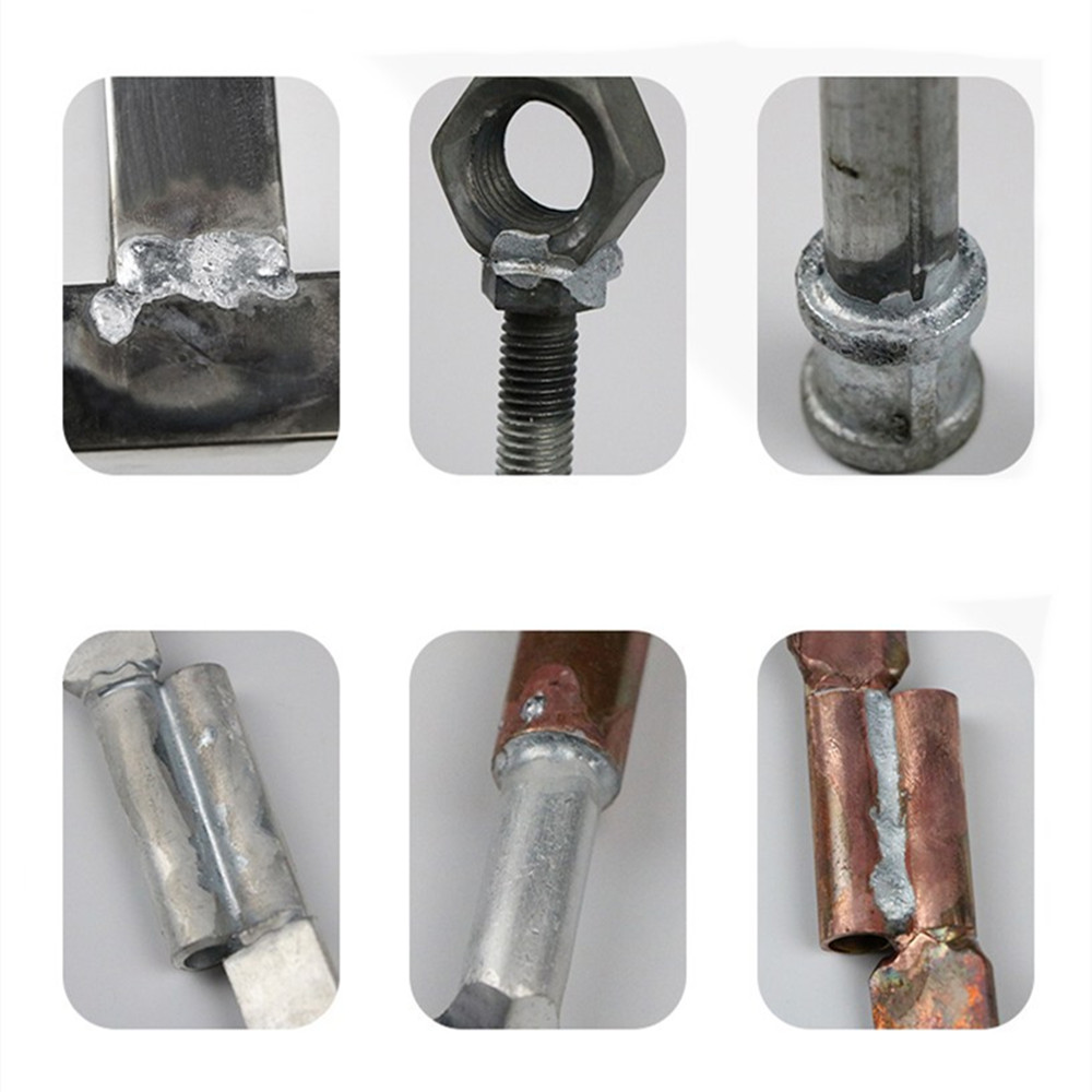 Aluminium Staven Ijzer Geen Zilveren Solderen Koelkast Lassen Melt Fux Gevulde Flux Staal Universele Koperdraad Solderen Gevulde