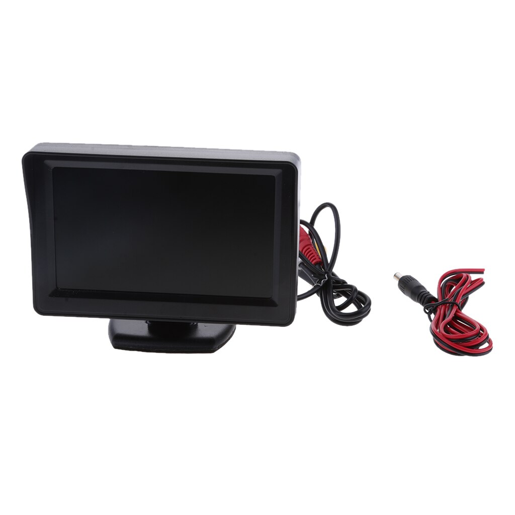 4.3 Inch Lcd Monitor Kleur Auto Achteruitkijkspiegel Display Voor Auto Parking Omkeren Assist