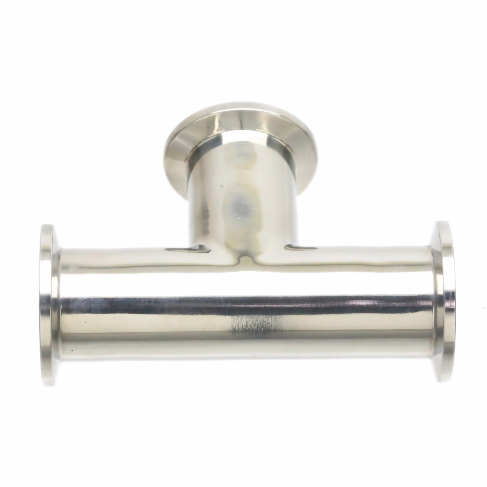 ISO-KF25 NW-25 Tee 3-way T type Adapter All Ends KF-25 Flange Vacuum Fitting Pipe Tube SS304 Stainless Steel 304