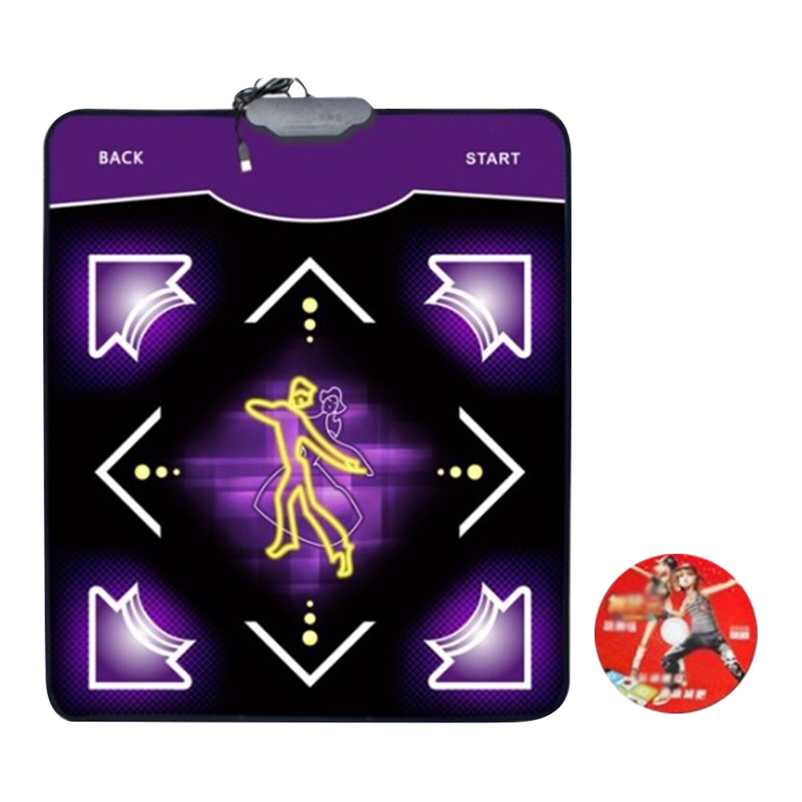 Gevoelige Dance Pad Bodybuilding Usb Interface Deken Non Slip Voor Pc Laptop Revolutie Mat Enkele Spelers Fitness Thuis Stap