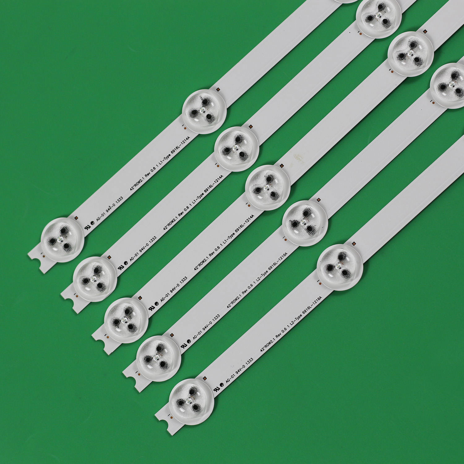 LED-strip 42" ROW2.1 REV 0.0 voor 42LN5700 42LN519C 42LN5200-SA 42LN6150 42LN5758 42LN541V 42LN5450 6637L-0025A LC420DUE 42LA