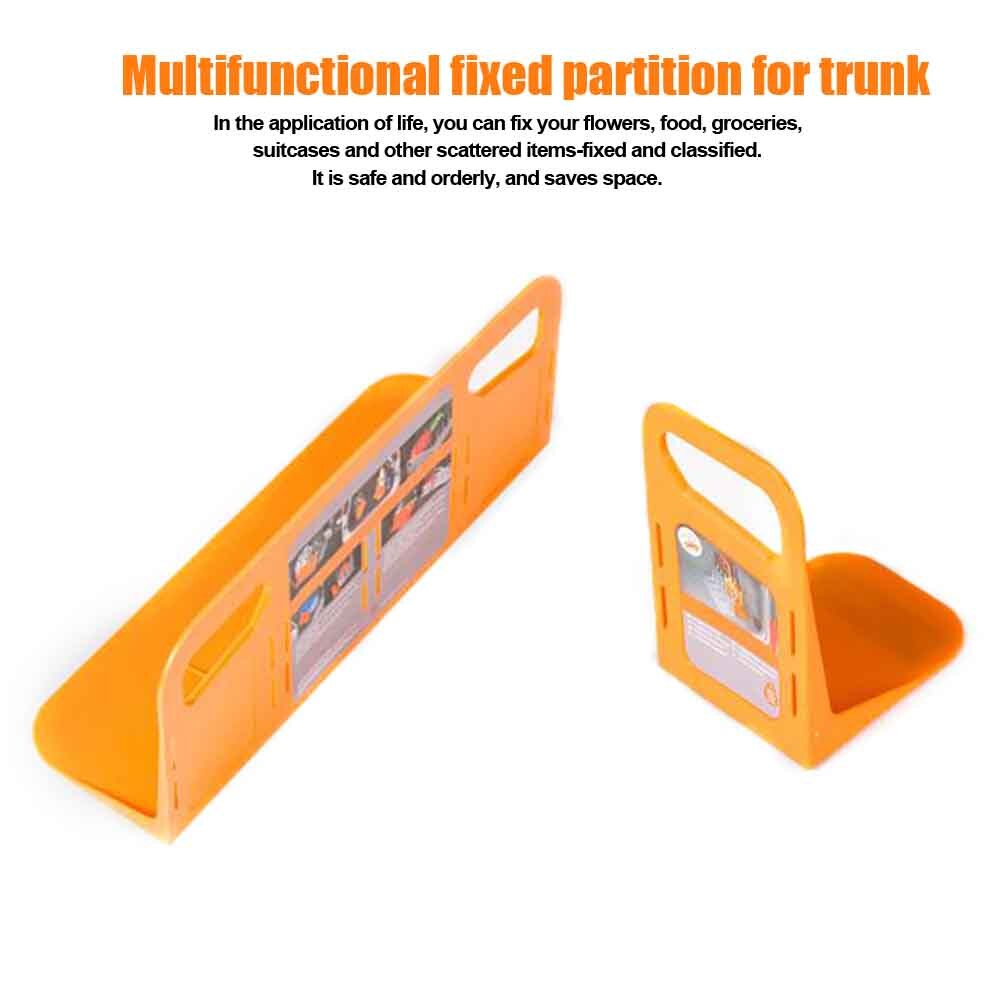 PP Interior Accessories Easy Install Simple Shake Proof Fixed Rack Holder Car Trunk L Shape Durable Anti Slip Luggage Box Stand