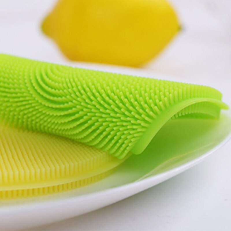 food grade zuig spons siliconen afwassen spons scrubber silicon spons voor wassen gerechten